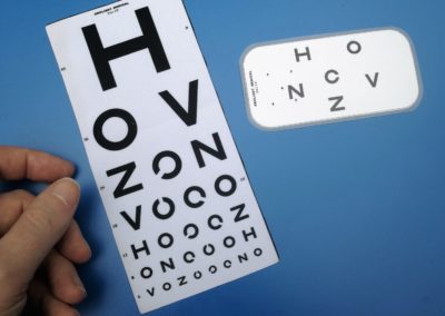 Arclight Visual Acuity Chart and Atoms Card
