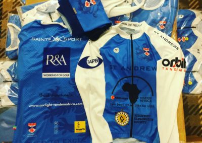 Collection of Tandem Africa Team sports shirts