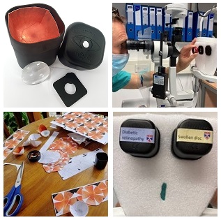 SIM eye Collage