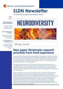 Cover image of Neurodiversity journal